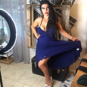 Classique blue dress